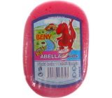 Abella Kids Beny bath sponge 11 x 7 x 4 cm various colors 1 piece