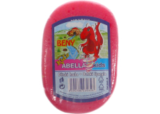 Abella Kids Beny bath sponge 11 x 7 x 4 cm various colors 1 piece