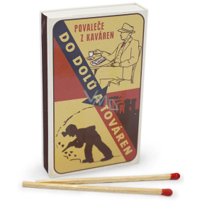 Nekupto Original matches in retro style Povalec from cafes to mines and factories 45 pieces