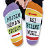 Nekupto Family gifts with humor Socks Let's go somewhere together, size 39-42