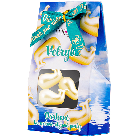 My Bath Oil Pearls Yellow Whale 3 pieces, gift box
