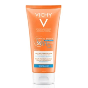 Vichy Capital Soleil SPF50 protective sun moisturizing lotion for face and body for the whole family 300 ml