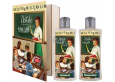 Bohemia Gifts Teachers shower gel 250 ml + hair shampoo 250 ml, book cosmetic set