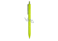 Spoko Flora ballpoint pen, green, blue refill, 0.5 mm