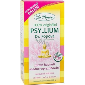 Dr. Popov Psyllium 100% original, supports the proper metabolism of fats and induces a feeling of satiety, soluble fiber 200 g