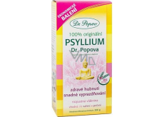 Dr. Popov Psyllium 100% original, supports the proper metabolism of fats and induces a feeling of satiety, soluble fiber 200 g