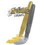 Colorino Silky 3-in-1 crayons with plastic holder 12 colors