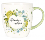 Albi Flowering mug All the best 380 ml