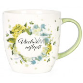 Albi Flowering mug All the best 380 ml