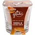 Glade Vanilla Caramel Cookie with the scent of vanilla and caramel scented candle in a glass, burning time up to 38 hours 129 g