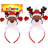 Rappa Christmas Reindeer Headband for Kids 1 piece
