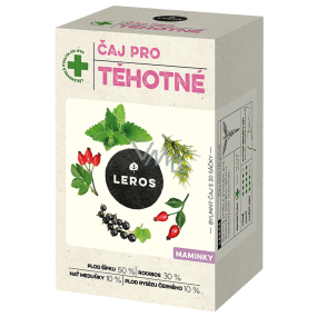 Leros Tea for pregnant women herbal tea to supplement the drinking regime of expectant mothers 20 x 2 g