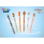 Colorino Rubberized pen Little Foxes pink, blue refill 0,5 mm