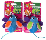 Tatrapet Mouse plush toy for cats 10 cm different types