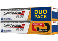 Blend-a-dent Plus denture fixative cream 2 x 40 g