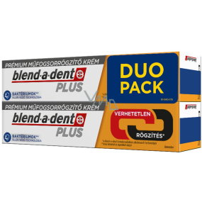 Blend-a-dent Plus denture fixative cream 2 x 40 g