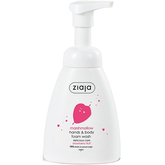 Ziaja Marshmallow foaming hand and body soap 250 ml