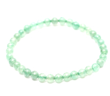 Aventurine bracelet elastic natural stone, ball 4 mm / 15 cm, for children, lucky stone