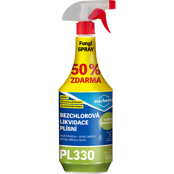 Stachema Fungispray avocado chlorine-free disinfectant, 500 ml + 50 %
