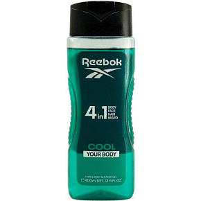 Reebok Men Cool Your Body Shower Gel 4in1, 400 ml