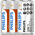 Philips Longlife Batteries 4 pcs AAA R03 1.5V
