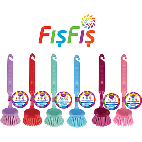 Parex dish brush, mix colors