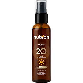 NUBIAN Tanning Oil SPF 20 Protection & Bronze 100ml