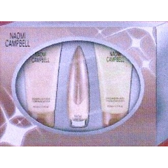 Naomi Campbell Naomi Campbell eau de toilette 15 ml + shower gel 50 ml + body lotion 50 ml, gift set