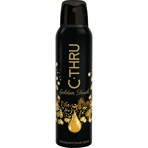 C-Thru Golden Touch deodorant spray for women 150 ml