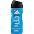 Adidas After Sport 3 in 1 shower gel for body, hair and face for men 250 ml