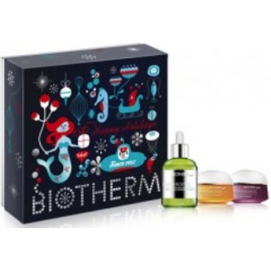 Biotherm Skin Ergetic serum 50 ml + day cream 15 ml + night cream 15 ml, cosmetic set
