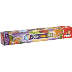Fino Zipper Bags Mix zipper bags of different size 20 pieces
