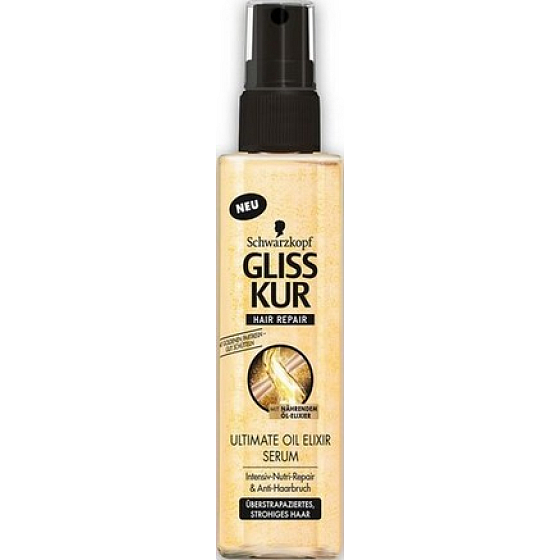 Gliss Kur Ultimate Oil Elixir serum for breaking hair 100 ml
