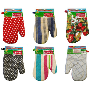 Clanax kitchen mitt with magnet, right, 17 x 26 cm