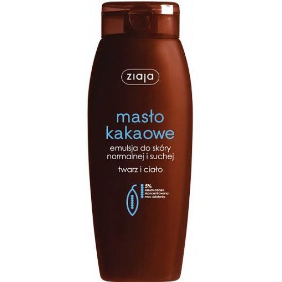 Ziaja Cocoa butter emulsion for face and body suitable before sunbathing 200 ml