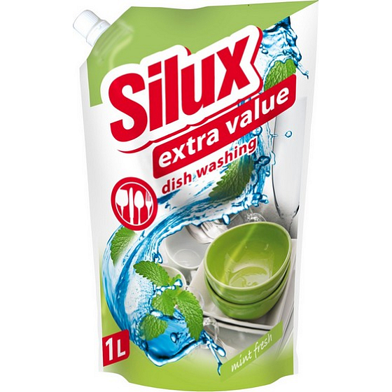 Silux Dish Washing Mint Fresh dishwashing liquid 1 l