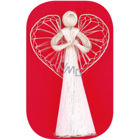 Angel large with intertwined wings 46 cm