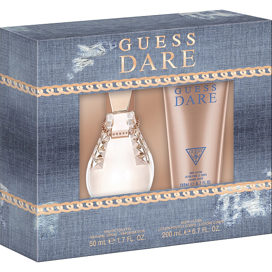 Guess Dare eau de toilette for women 50 ml + body lotion 200 ml, gift set
