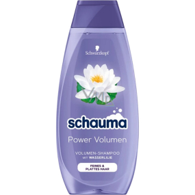 Schauma Power Volume Shampoo for more volume in fine and limp hair 400 ml
