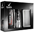 Rexona Men Invisible Black + White antiperspirant spray for men 150 ml + Turbo shower gel for body and hair 250 ml + mobile phone case, gift set
