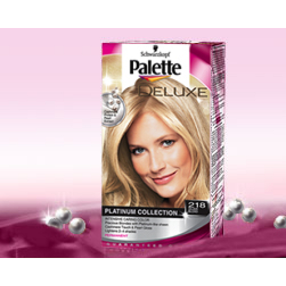 Schwarzkopf Palette Deluxe hair color 218 silver fawn 115 ml