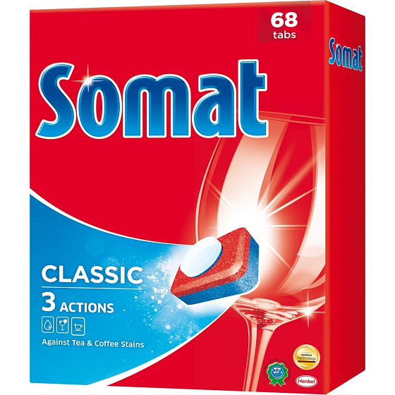Somat Classic dishwasher tablets 68 pieces