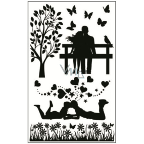 Switch stickers silhouette in the park no.1 24 x 15 cm