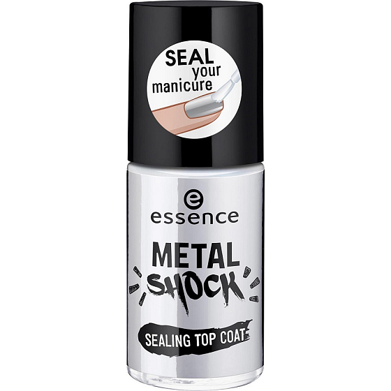 Essence Metal Shock Sealing Top Coat top coat for nails 8 ml