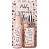 Bohemia Gifts Rosehip and Rose shower gel 200 ml + bath 200 ml + decorative painting Never leave home without a mouth ... 13 x 24 cm, cosmetic set
