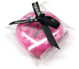 Fragrant Explosion Glycerin soap massage with sponge filled with perfume Marc Jacobs - Flower Bomb in pink 200 g