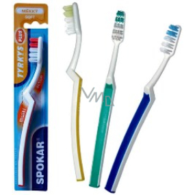 Spokar 3421 Turquoise Plus Hard Toothbrush Anti-slip Handle
