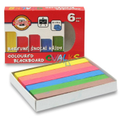 Koh-i-Noor Colored school chalks 6 pieces