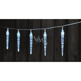 Emos Icicles 10 cm luminous chain 1.35 m, 10 LEDs cold white