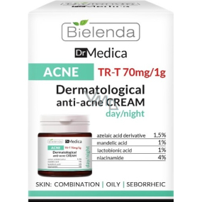 Bielenda Dr. Medica Acne dermatological skin cream against acne day / night 50 ml